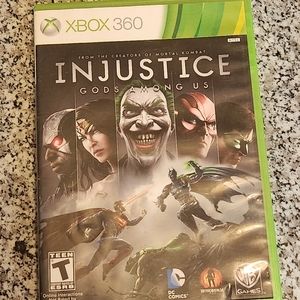 XBOX 360 WB DC Comics Injustice Gods Among Us Video Game Rated Teen